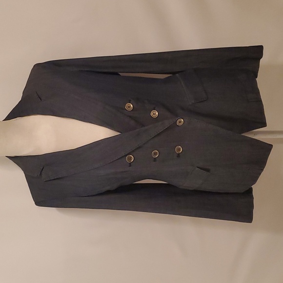 White House Black Market Jackets & Blazers - White House Black Market Chambray Blazer